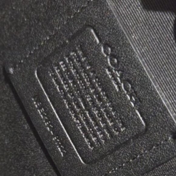 Nwt Coach large Town bucket bag in real leather olive green and silver - Picture 4 of 12